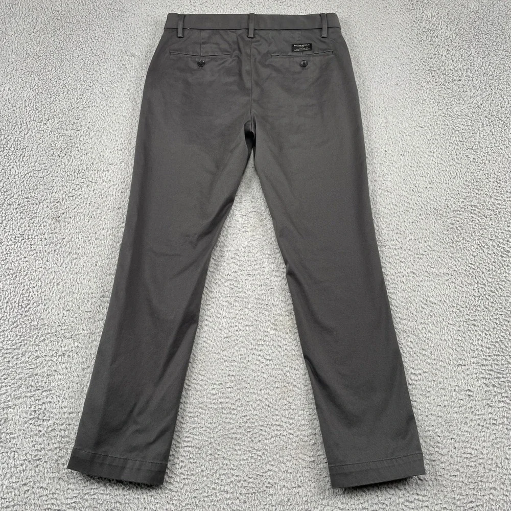 Banana Republic Chino Pants Mens 30x30 Gray Aiden Slim Fit Movement Stretch